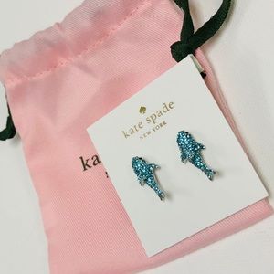 Kate Spade California Dreamin’ Shark Earrings